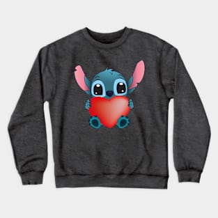 Stitch LOVE Crewneck Sweatshirt